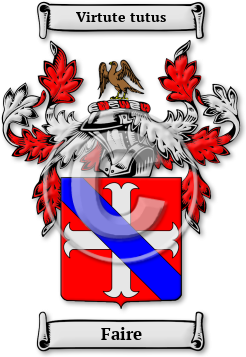 Faire Family Crest Download (JPG) Legacy Series - 600 DPI