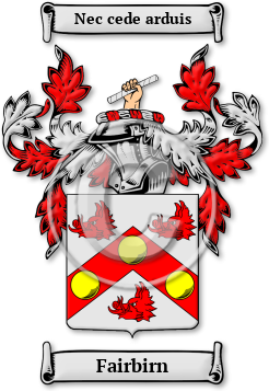Fairbirn Family Crest Download (jpg) Legacy Series - 150 DPI