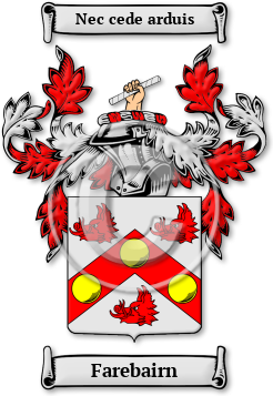 Farebairn Family Crest Download (JPG) Legacy Series - 600 DPI