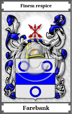 Farebank Family Crest Download (JPG)  Book Plated - 150 DPI