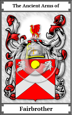 Fairbrother Family Crest Download (JPG)  Book Plated - 150 DPI