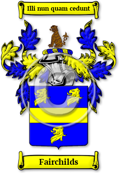 Fairchilds Family Crest Download (jpg) Legacy Series - 150 DPI