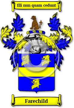Farechild Family Crest Download (jpg) Legacy Series - 150 DPI
