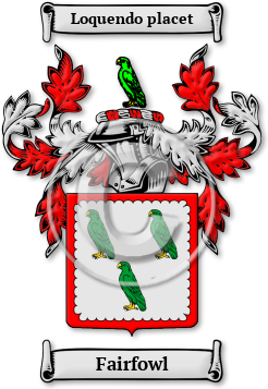 Fairfowl Family Crest Download (JPG) Legacy Series - 600 DPI