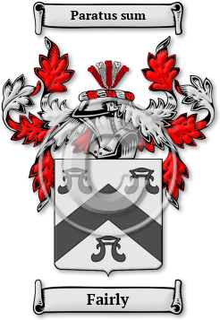 Fairly Family Crest Download (jpg) Legacy Series - 150 DPI