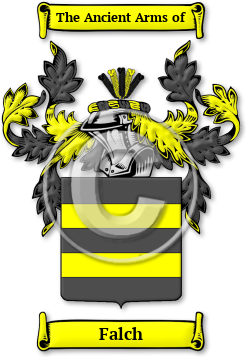 Falch Family Crest Download (jpg) Legacy Series - 150 DPI