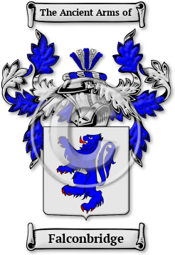 Falconbridge Family Crest Download (jpg) Legacy Series - 150 DPI