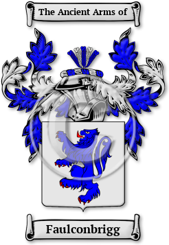 Faulconbrigg Family Crest Download (jpg) Legacy Series - 150 DPI