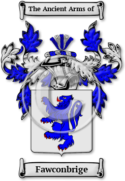 Fawconbrige Family Crest Download (jpg) Legacy Series - 150 DPI