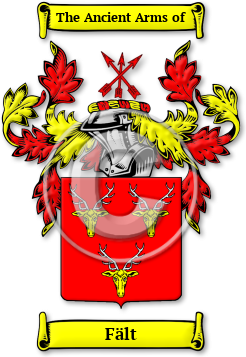 Fält Family Crest Download (jpg) Legacy Series - 150 DPI