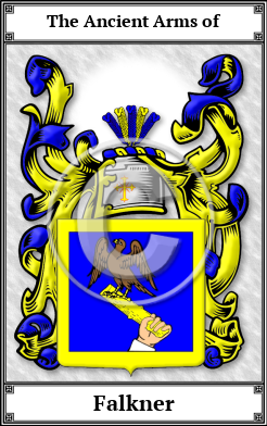 Falkner Family Crest Download (JPG)  Book Plated - 150 DPI