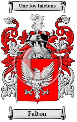 Falton Family Crest Download (JPG) Heritage Series - 600 DPI