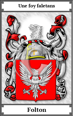 Folton Family Crest Download (JPG)  Book Plated - 150 DPI