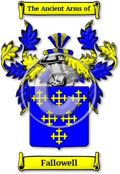 Fallowell Family Crest Download (JPG) Legacy Series - 600 DPI