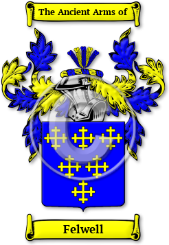 Felwell Family Crest Download (JPG) Legacy Series - 600 DPI
