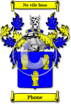 Phone Family Crest Download (JPG) Legacy Series - 600 DPI