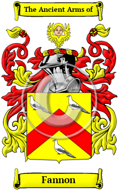Fannon Family Crest/Coat of Arms
