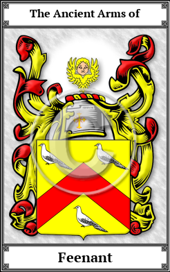 Feenant Family Crest Download (JPG)  Book Plated - 150 DPI