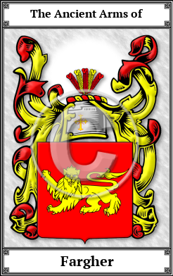 Fargher Family Crest Download (JPG)  Book Plated - 150 DPI