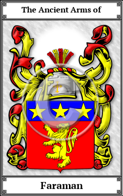 Faraman Family Crest Download (JPG)  Book Plated - 150 DPI