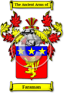 Faraman Family Crest Download (jpg) Legacy Series - 150 DPI