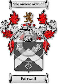 Fairwall Family Crest Download (jpg) Legacy Series - 150 DPI