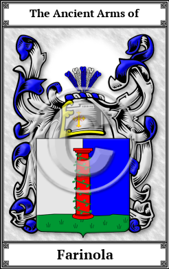 Farinola Family Crest Download (JPG) Book Plated - 600 DPI