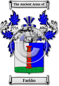 Fariño Family Crest Download (jpg) Legacy Series - 150 DPI