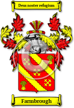 Farmbrough Family Crest Download (jpg) Legacy Series - 150 DPI