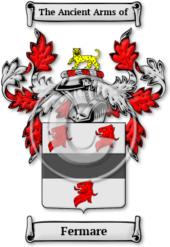 Fermare Family Crest Download (jpg) Legacy Series - 150 DPI