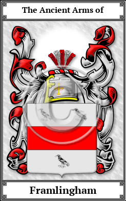 Framlingham Family Crest Download (JPG)  Book Plated - 150 DPI