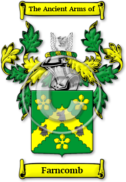 Farncomb Family Crest Download (jpg) Legacy Series - 150 DPI