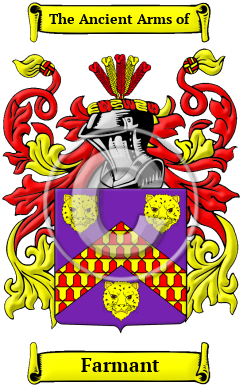 Farmant Family Crest/Coat of Arms