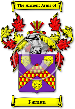 Farnen Family Crest Download (JPG) Legacy Series - 600 DPI