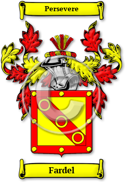 Fardel Family Crest Download (JPG) Legacy Series - 600 DPI
