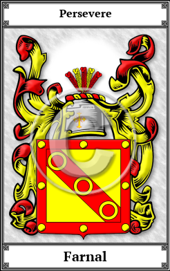 Farnal Family Crest Download (JPG)  Book Plated - 150 DPI