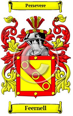 Feernell Family Crest/Coat of Arms