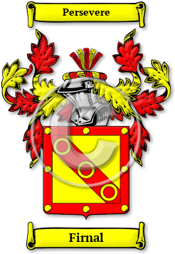 Firnal Family Crest Download (jpg) Legacy Series - 150 DPI