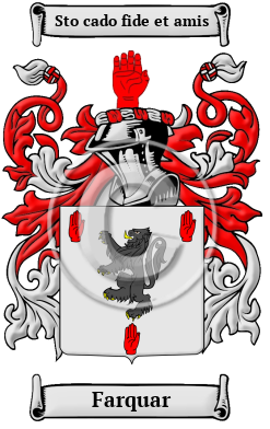 Farquar Family Crest/Coat of Arms