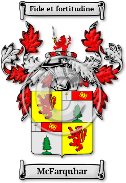 McFarquhar Family Crest Download (jpg) Legacy Series - 150 DPI