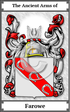 Farowe Family Crest Download (JPG) Book Plated - 600 DPI