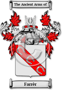 Farrèr Family Crest Download (JPG) Legacy Series - 600 DPI