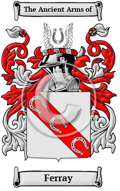 Ferray Family Crest/Coat of Arms