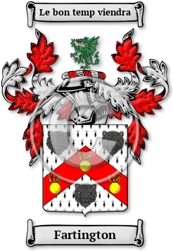 Fartington Family Crest Download (jpg) Legacy Series - 150 DPI