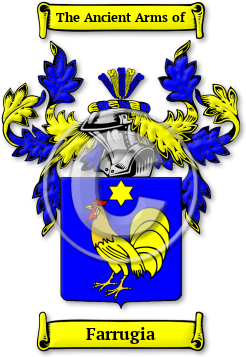 Farrugia Family Crest Download (jpg) Legacy Series - 150 DPI