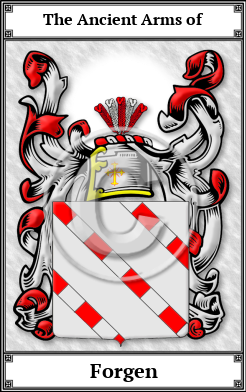 Forgen Family Crest Download (JPG)  Book Plated - 150 DPI