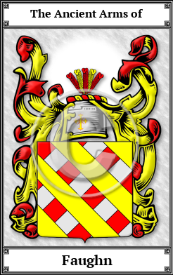 Faughn Family Crest Download (JPG)  Book Plated - 150 DPI