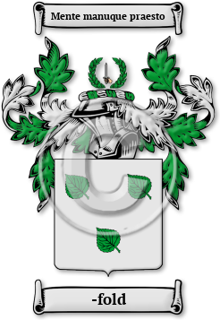 -fold Family Crest Download (JPG) Legacy Series - 600 DPI