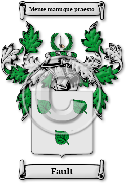 Fault Family Crest Download (JPG) Legacy Series - 600 DPI