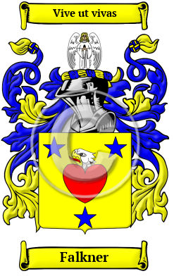 Falkner Family Crest Download (jpg) Heritage Series - 150 DPI